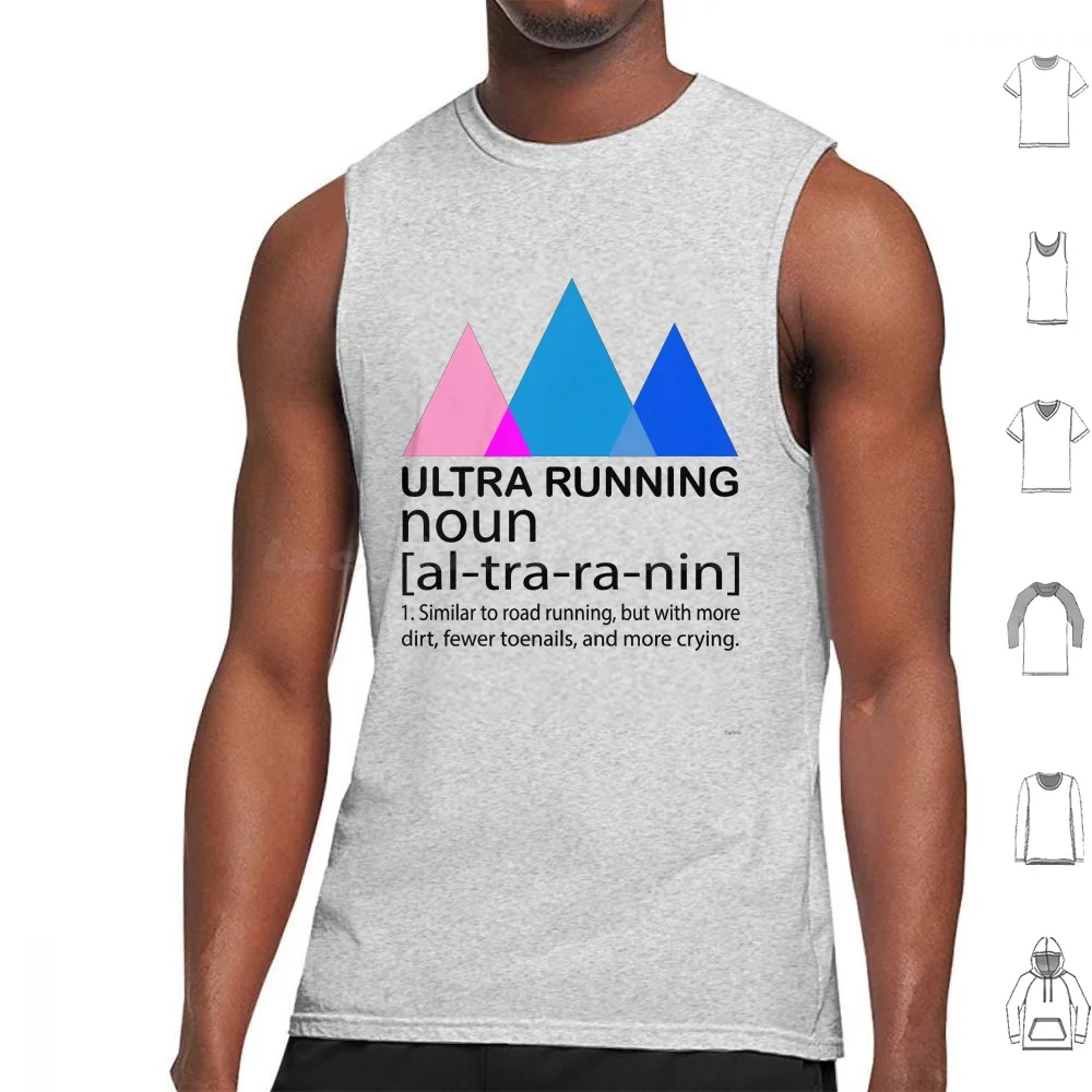 Ultra Running Running Trail Accessori E Gift Canotte Gilet Senza Maniche Running Ultra Ultramarathon Ultras Ultra Running