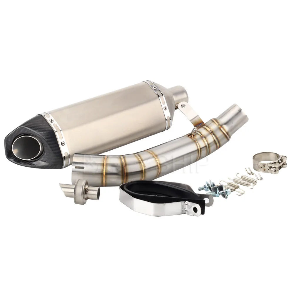 Moto Per Honda Cbr1000Rr 2017 2018 2019 Cbr 1000Rr Cbr1000Rr Scarico Fuga Slip-On Akrapovic Sistema Di Tubi Di Scarico E Collegamento