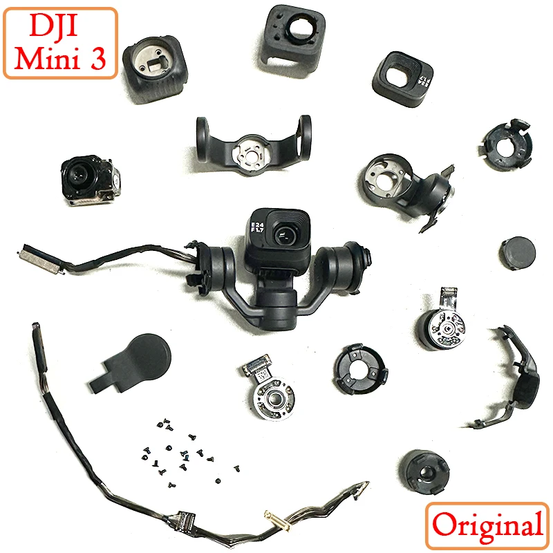 Dji Mini3 Pro Gimbal Yaw Roll Bracket Gimbal Motor Gimbal Arm Gimbal Cover Per Mini 3 Pro Gimbal Parti Di Riparazione Parti Di Riparazione Usate