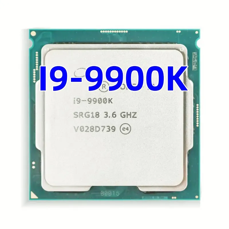 I9-9900K I9 9900K 3.6 Ghz Processore Cpu A Otto Core A Sedici Thread 16M 95W Lga 1151