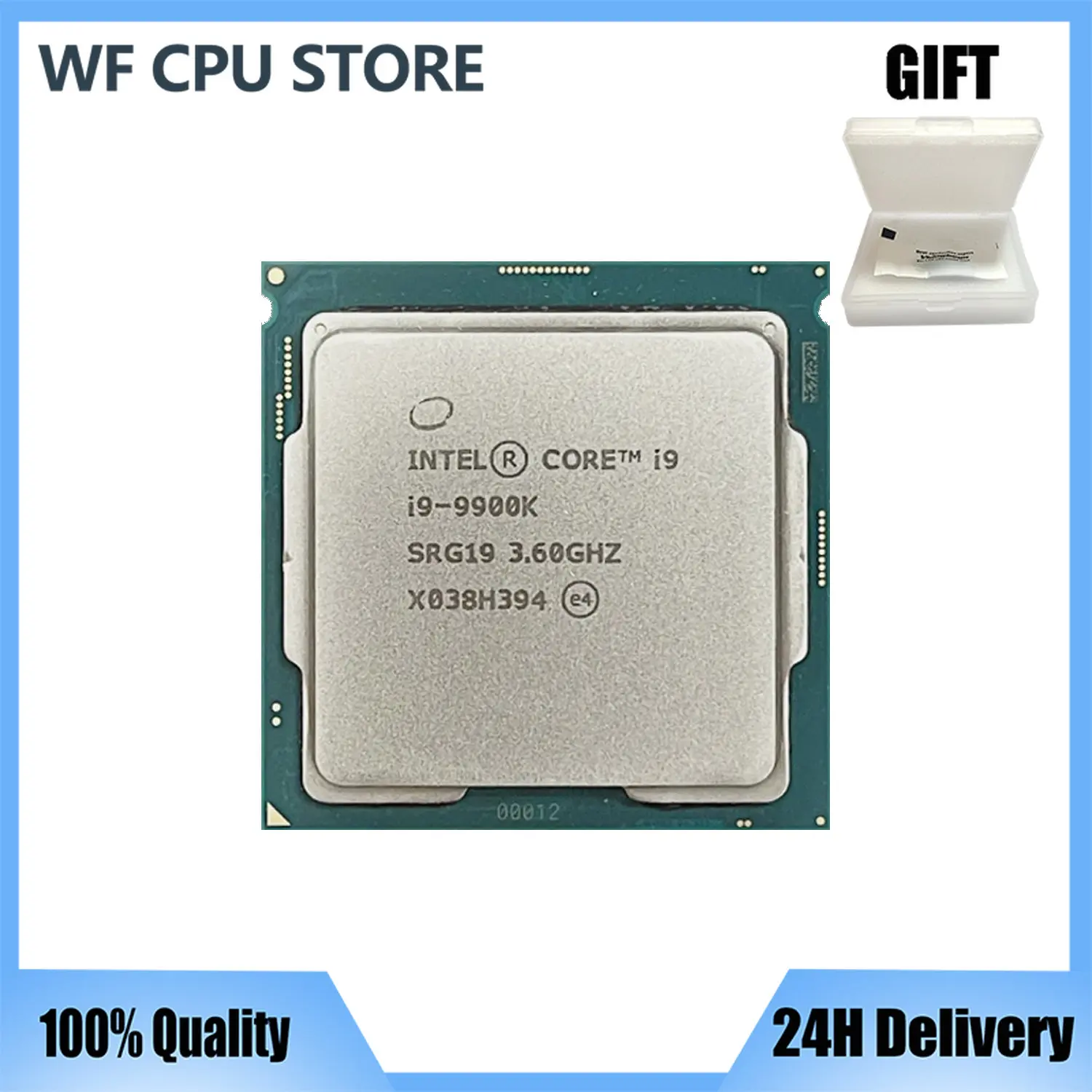 Intel Core I9-9900K I9 9900K 3.6 Ghz Utilizzato Processore Cpu A Otto Core A Sedici Thread 16M 95W Lga 1151