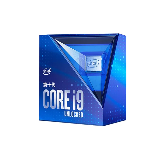 (Intel) I9 9900K/9900Kf/10900K Processore Per Computer Gigabyte Z490 /Z390 I9 10900K 3.7Ghz 10 Core 20 Thread