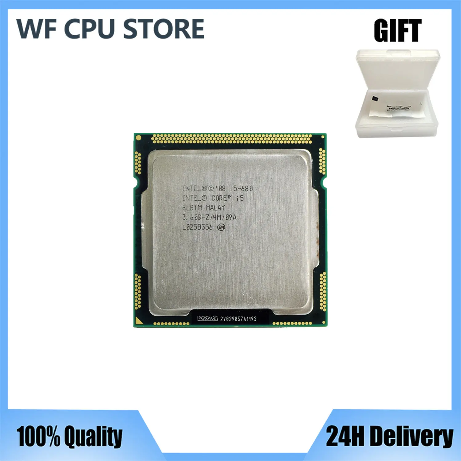 Processore Cpu Intel Core I5-680 I5 680 3.6 Ghz Dual-Core 4M 73W Lga 1156