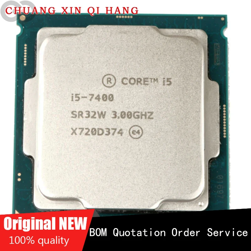 Per Il I5-7400 I5 7400 3.0Ghz Processore Cpu Quad-Core A Quattro Filettature 6M 65W Lga1151