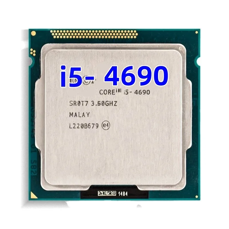 I5-4690 I5 4690 Supporto Processore H61 Processore Desktop Cpu Quad-Core 85W 3500Mhz Lga1150