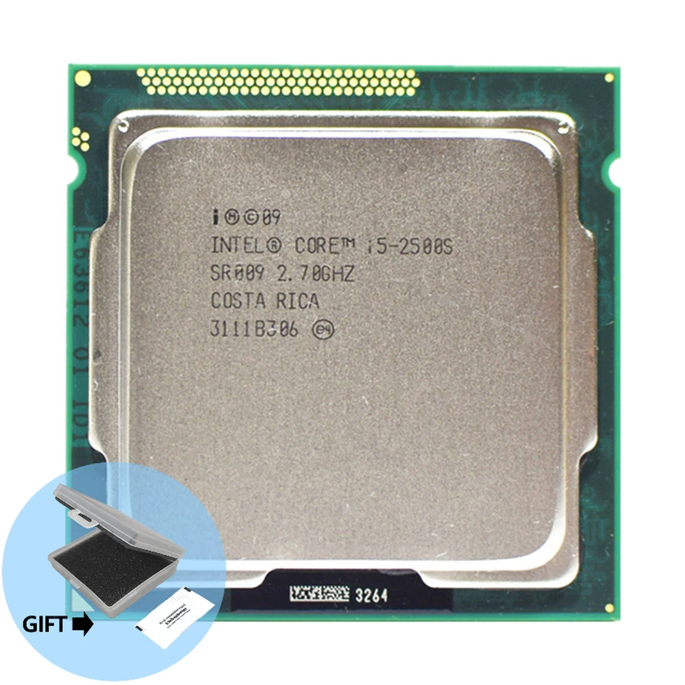 Processore Intel Core I5 2500S 2.7Ghz Quad-Core 6M 5Gt/S Sr009 Socket 1155 Cpu