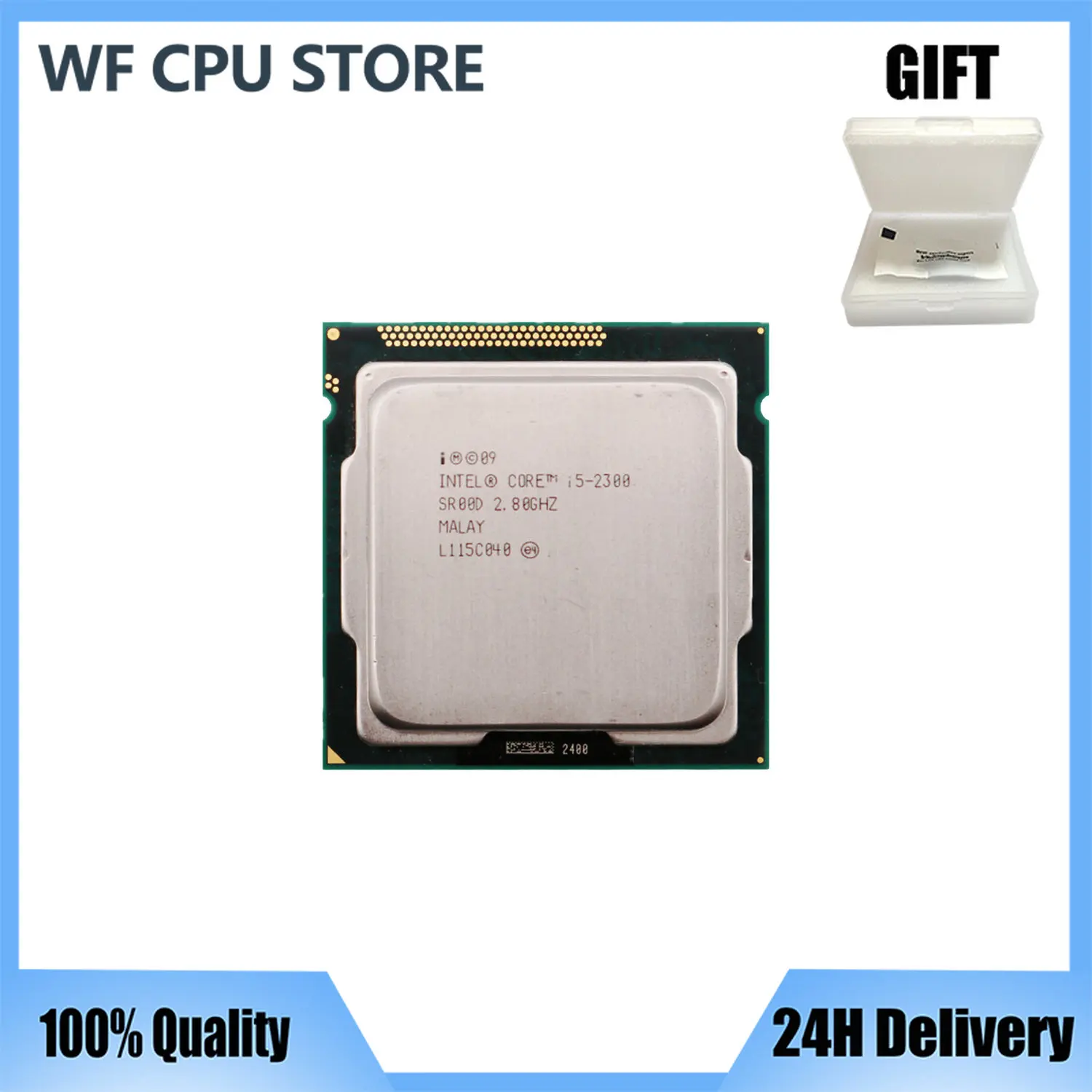 Intel Core I5 2300 2.80Ghz 6Mb Socket Lga1155 Processore Cpu Sr00D