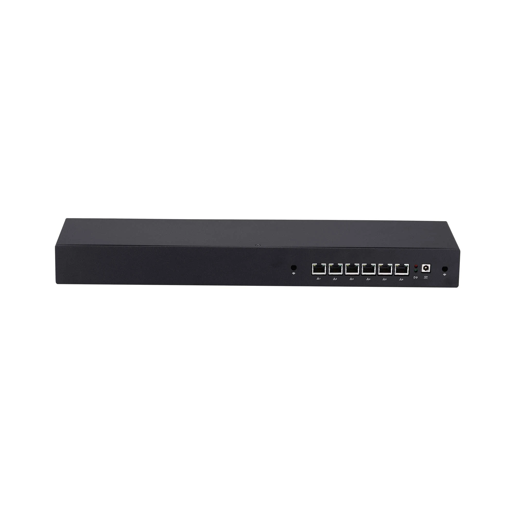 6 In-Tel I211-At/I210-At Gigabit Lan Core I3 I5 I7 Processore Firewall1U Rack Router Mini Pc