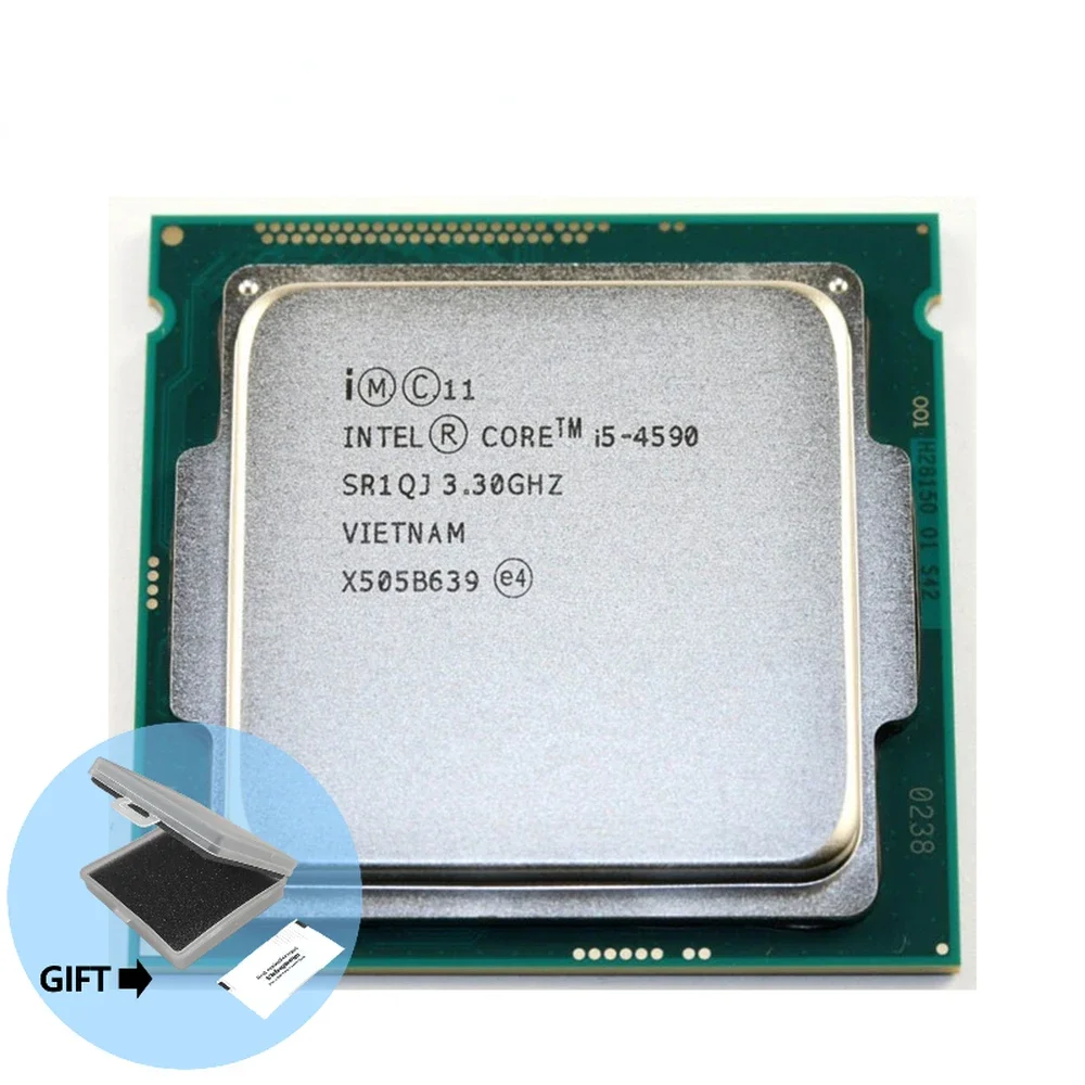 Processore Cpu Quad-Core Intel Core I5-4590 I5 4590 3.3 Ghz 6M 84W Lga 1150