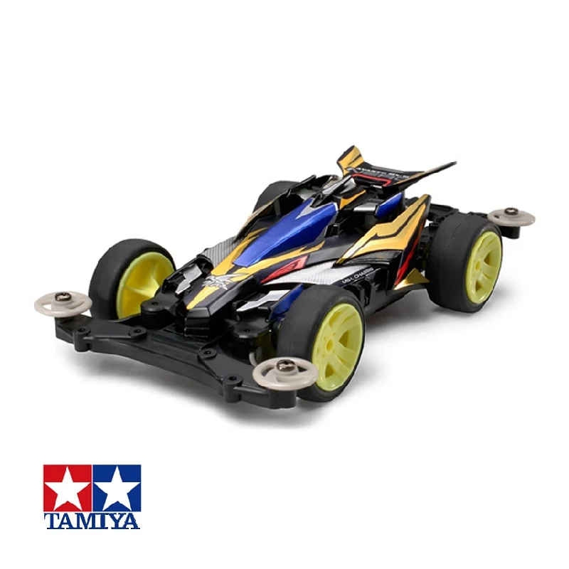 Kit Tamiya Mini 4Wd Originale 18627 Avante Mk3 Nero Msl Chassis Modello In Scala 1/32