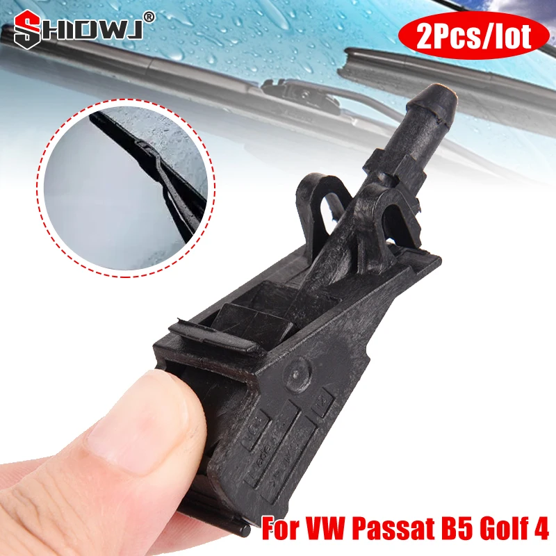 Front Windshield Washer Wiper Sprinkler Nozzle For Vw Passat B5 Golf Mk4 Bora Polo Beetle Gol 6Rd955985 6E0955985A 6E0955985B