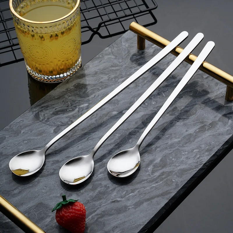 Agitatori Per Cocktail Con Manico Lungo Barman Mixing Stick Spoon Kit Barman In Acciaio Inossidabile Accessori Whisky Shaker Bar Kitchen 2023