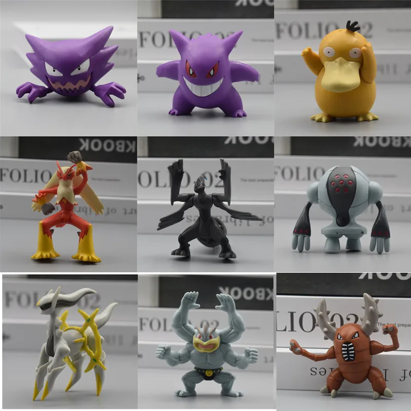 Pokemon Action Figures Arceus Zekrom Pinsir 1A Generazione 5A Generazione Gen Genie Statue Modello Da Collezione Ornamento Regalo Ragazzo
