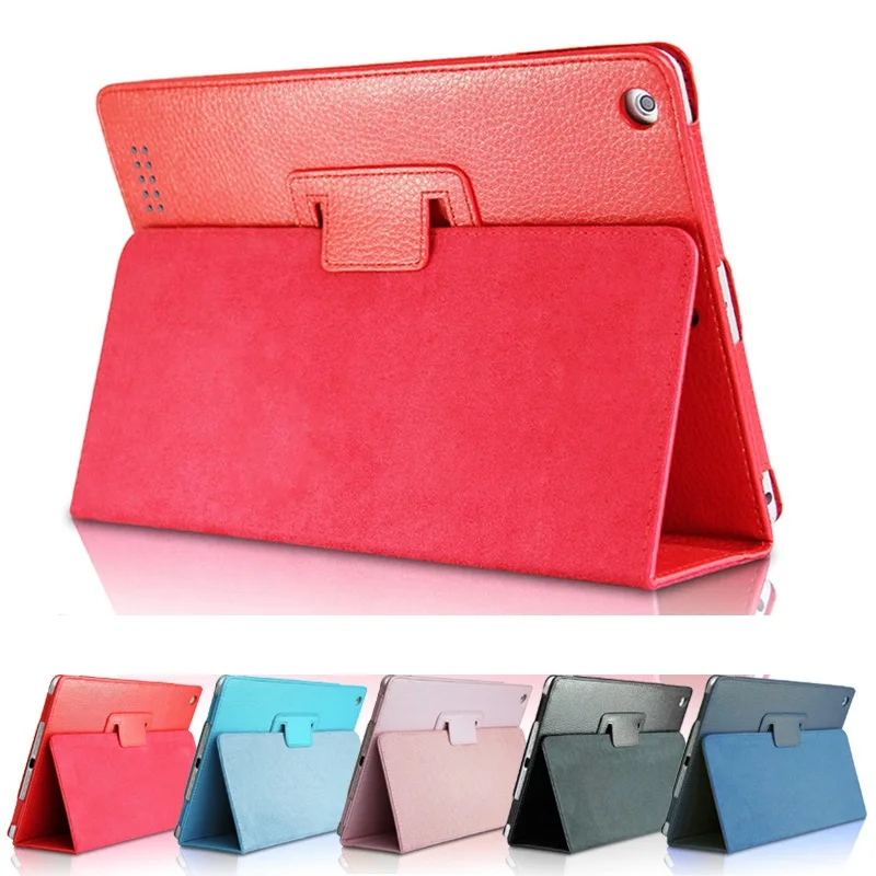 Nuovo Supporto Folio Coque Per Ipad 2 Ipad 3 Ipad 4 Custodia Magnetica Smart A1395 A1430 A1460 Flip Pu 9.7 ''Cover Per Ipad 2 3 4 Cover