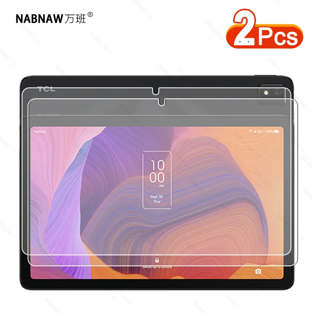 Proteggi Schermo In Vetro Temperato Antigraffio Hd Da 2 Pezzi Per Tcl Tab 10S 10Hd 10L 10 10.1 Tab Pro 5G Max 10.4 Tcl Nxtpaper 11