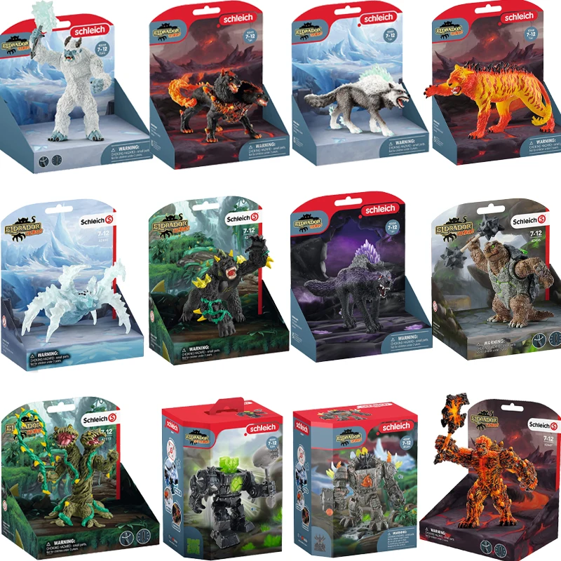 Originale Eldrador Creature Figurine Di Animali Creature Mitiche Figure Di Dinosauri Realistici Edizione Limitata Mini Creature Giocattoli