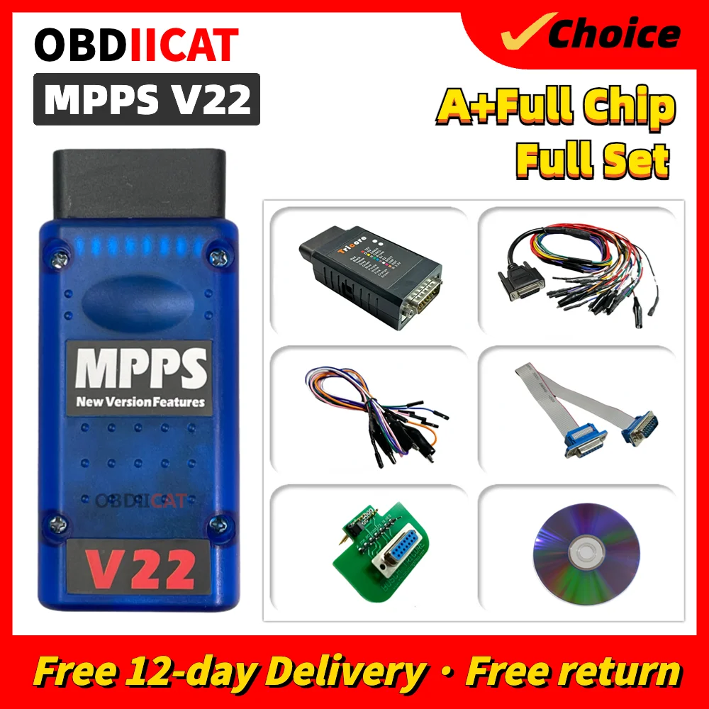 Nuovo Mps V22.2.3.5 Ecu Master Mps V22 Obdii Chip Tuning Scanner Migliore Di Mps V18/V21 Supporto Multi-Lingua Can Flasher