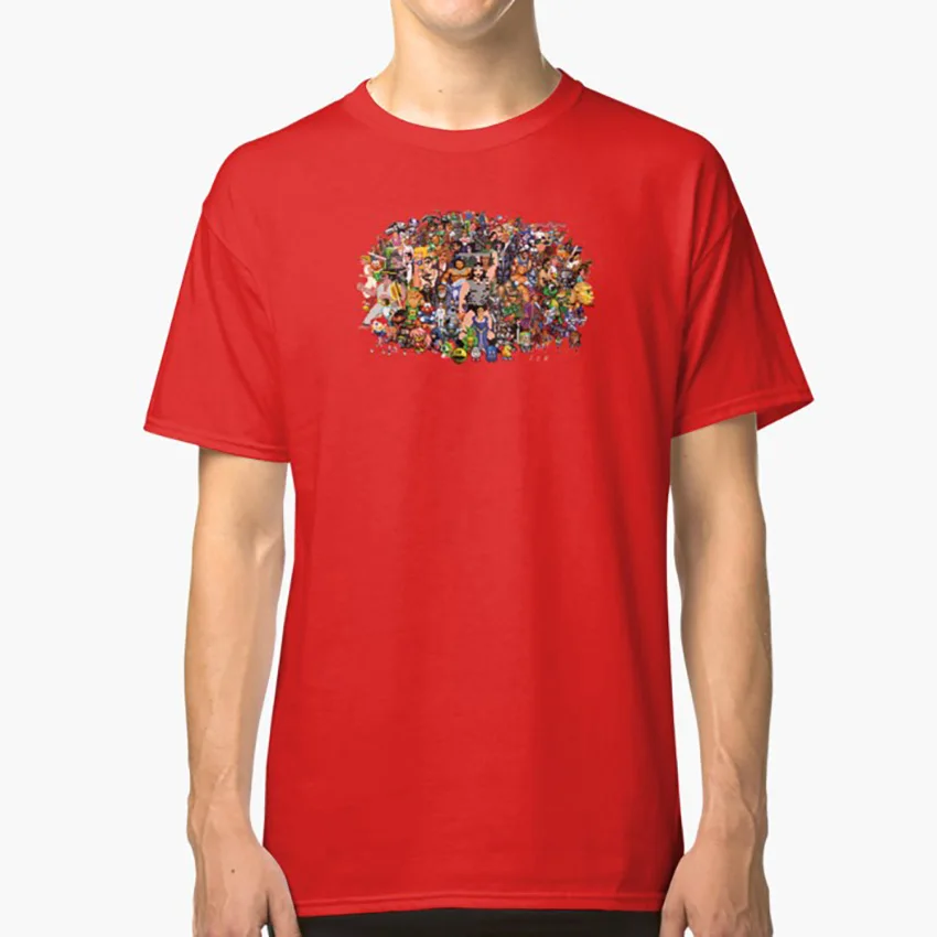 Amiga Personaggi Del Gioco T Shirt Commodore Amiga Amiga 500 Gioco Giochi Per Computer Montaggio Di Personaggi Barbarian Double Dragon