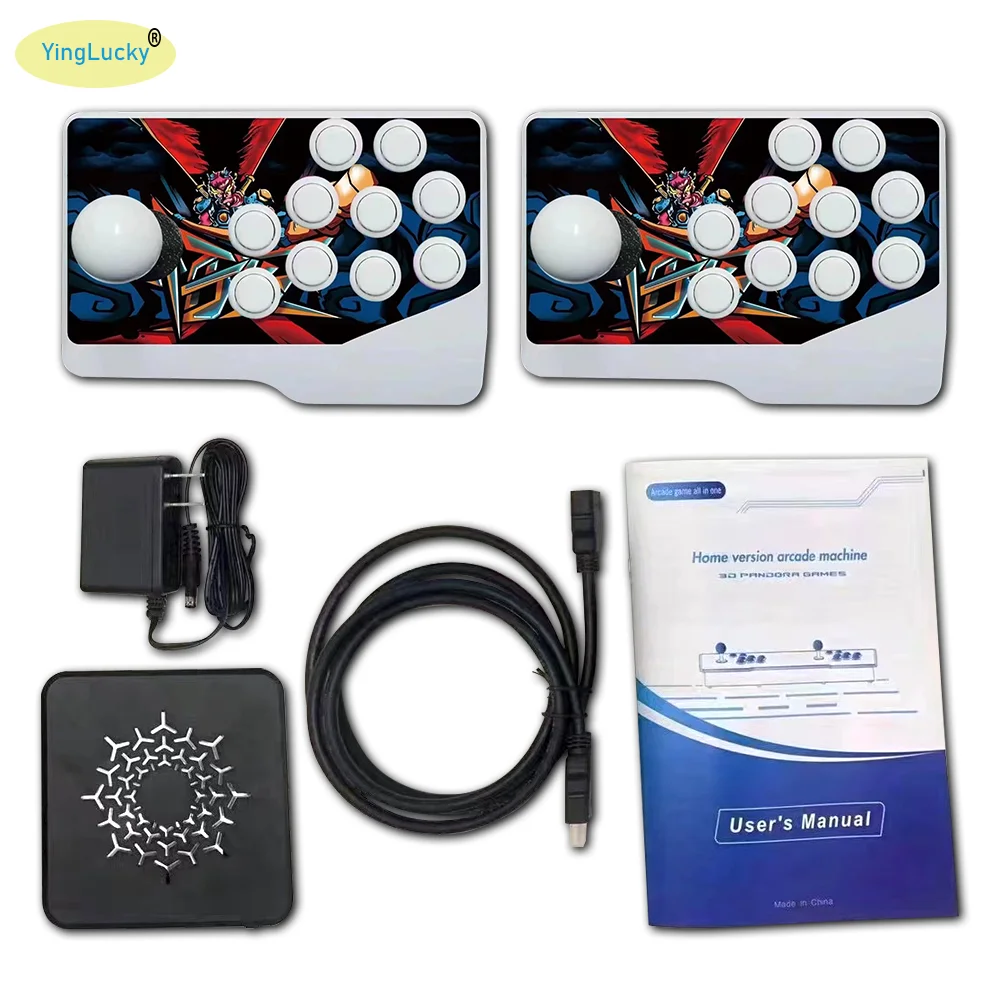 Retro Arcade Station Games Console Usb Con Gioco 10000 Joystick Bilanciere Controller Di Combattimento Per Ps3/Switch/Pc/Android Tv