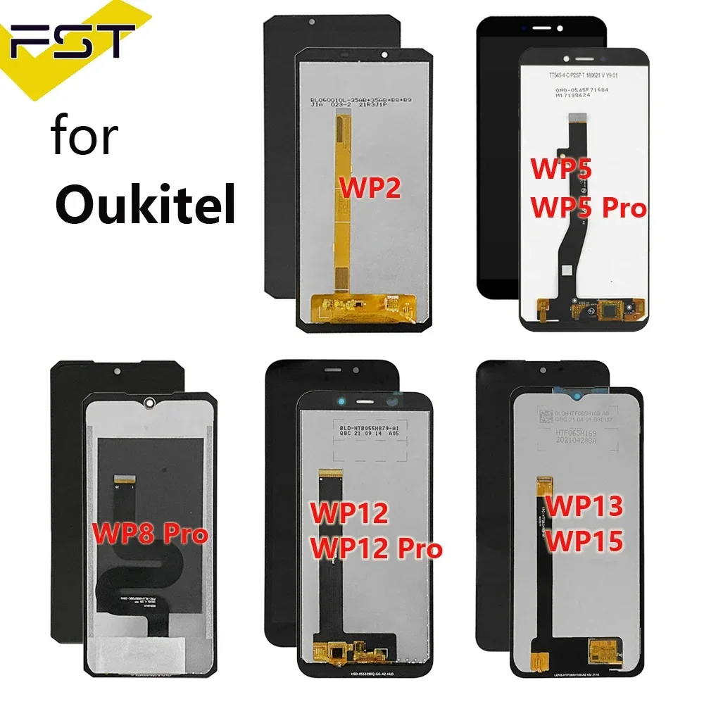 Lcd Originale Oukitel Wp5 Pro Display Lcd Touch Screen Digitizer Assembly Per Oukitel Wp2 Wp8 Wp10 Wp13 Wp15 Wp12 Wp6 Wp19 Lcd