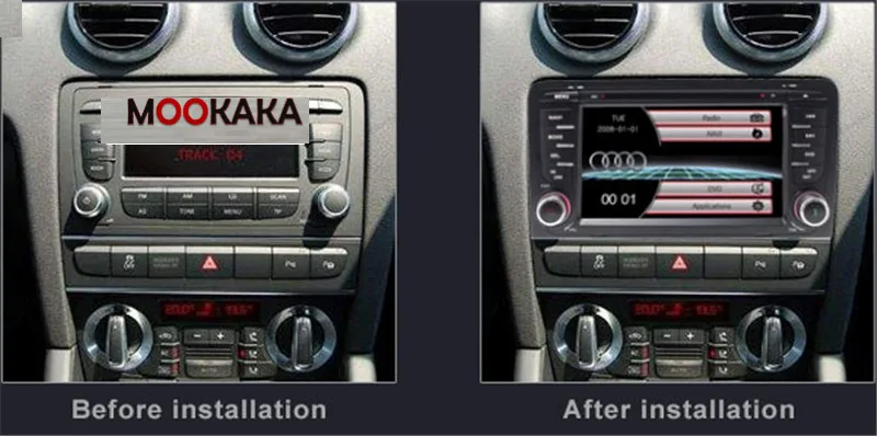 Android 10.0 4 + 64Gb Px6 Built-In Dsp Car Multimedia Lettore Dvd Radio Per Audi A3 2003-2013 Navigazione Gps Auto Stereo Head Unit
