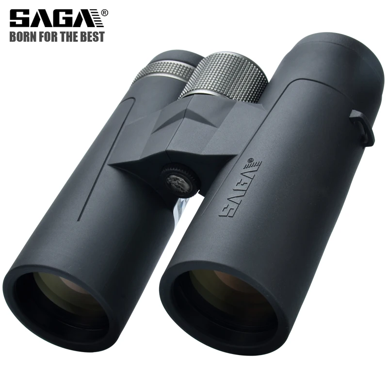 Binocolo Ad Alta Definizione Saga 8X42 10X42 Ed Obiettivo Da Campeggio Cannocchiali Da Caccia Telescopio Oculare Grande Binocolo Professionale Hd