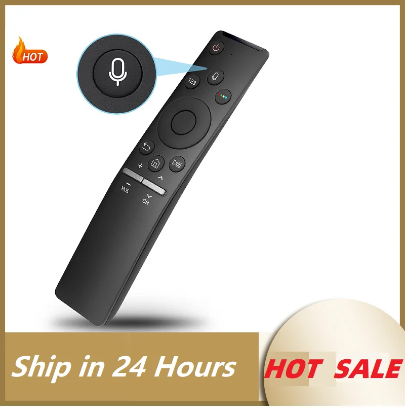 Bn59-01298C Telecomando Vocale Universale Per Tv Samsung, Samsung Smart Tv Led Qled 4K 8K Crystal Uhd Hdr Controller Curvo