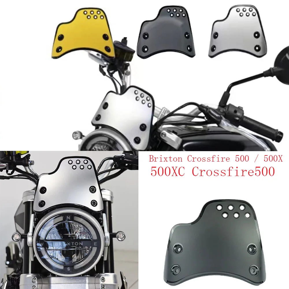 Accessori Moto Fit Brixton Crossfire 500 Parabrezza Richiedi Brixton Crossfire 500 / 500 X / 500 Xc Crossfire 500 Cross