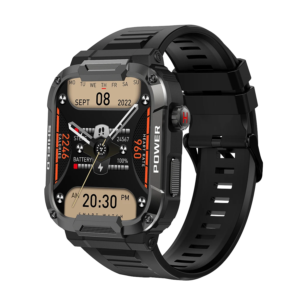 Per Unihertz 8849 Tank Mini 1 Smart Watch Bluetooth Call Ai Voice Heart Rate Health Monitor Sport Smartwatch