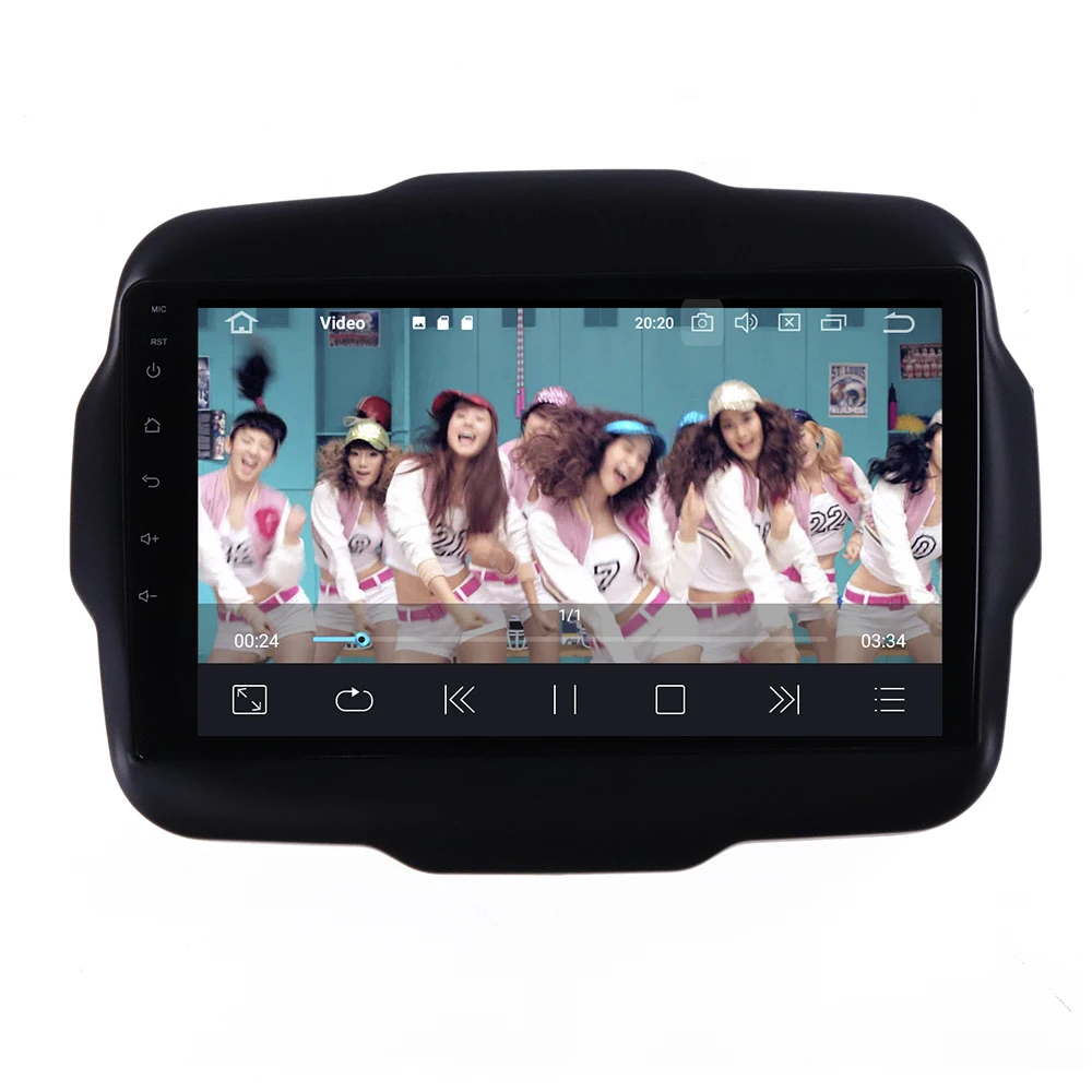Android 10 Car Multimedia Stereo For Jeep Renegade 2014-2018 Car Radio Player Auto Gps Navigation