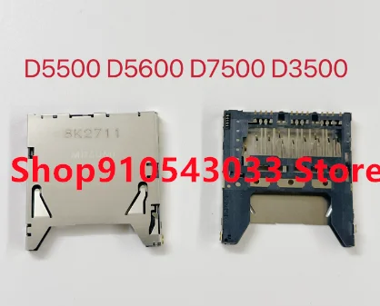 1 Pz Nuovo Per Nikon D7500 D5500 D5600 Sd Memory Card Slot Reader Assembly Camera Ricambio Di Ricambio