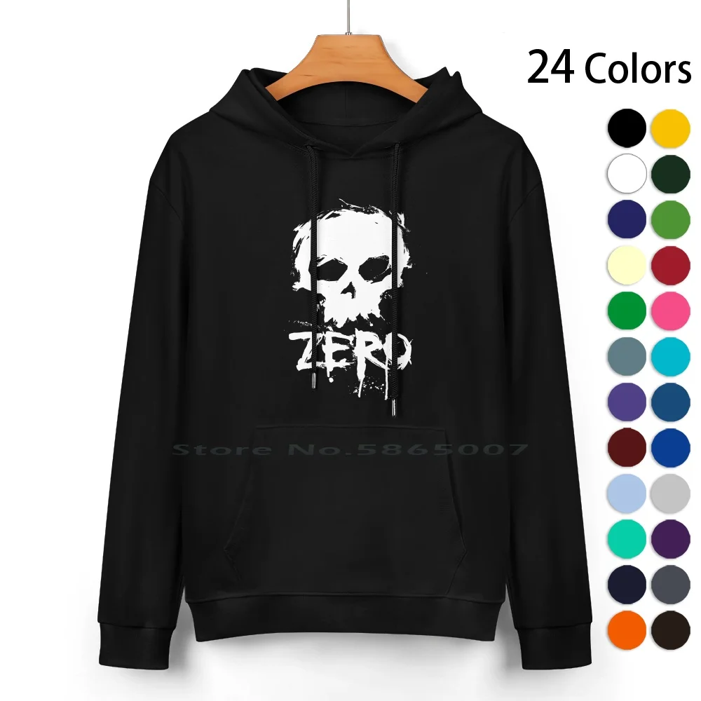 Zero Skateboard Felpa Con Cappuccio In Puro Cotone Maglione 24 Colori Zero Jaime Thomas Skater Skatewear Skateboard Sid Skull Alternativa 100%