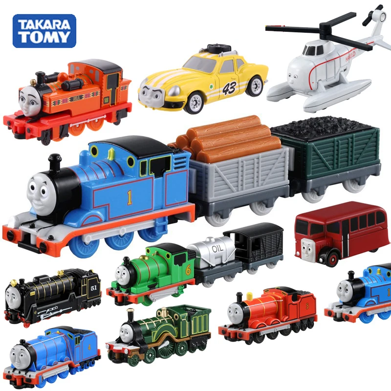 Original Tomica Thomas And Friends Train Emily Bradley James Railway Train Gordon Hadrow Kids Boys Toys For Children Birthday Gift