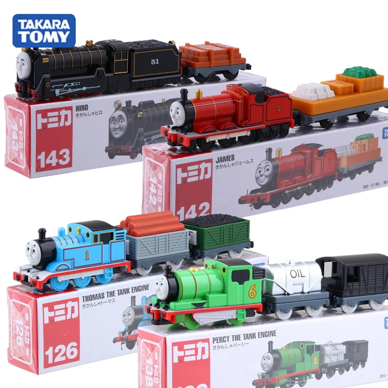Originale Tomica Thomas Train The Tank Engine Railway Train Bradley James Hiro Gordon Kids Boys Toys For Children Birthday Gift