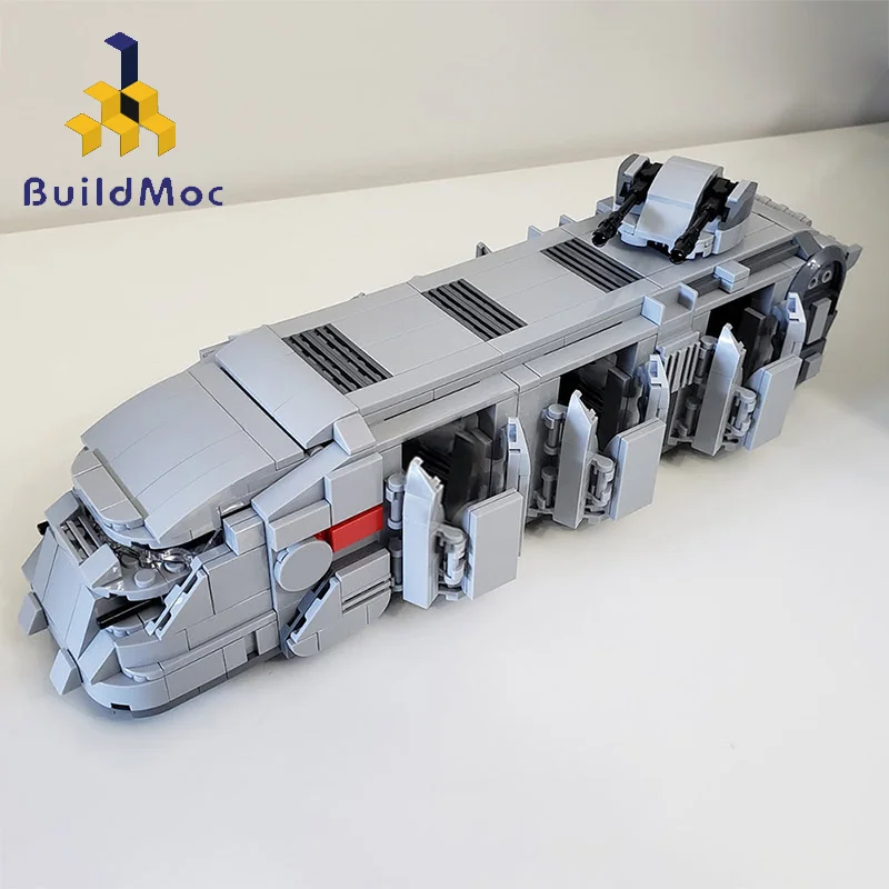 Buildmoc Star Movie General Robot Action Figures Itt Imperial Trooper Space Transport Battleship Building Blocks Giocattoli Regalo