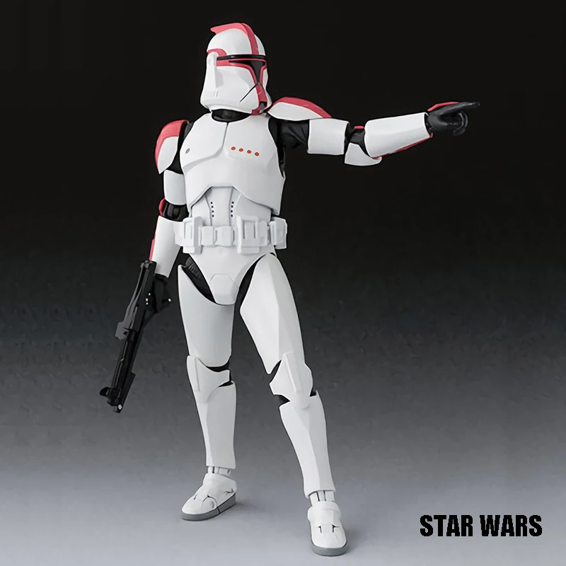 Spot Boxed Star Wars Border Style 6 Pollici Black Knight Boba White Soldier Dashmore Joint Mobile Model Collezione Portatile