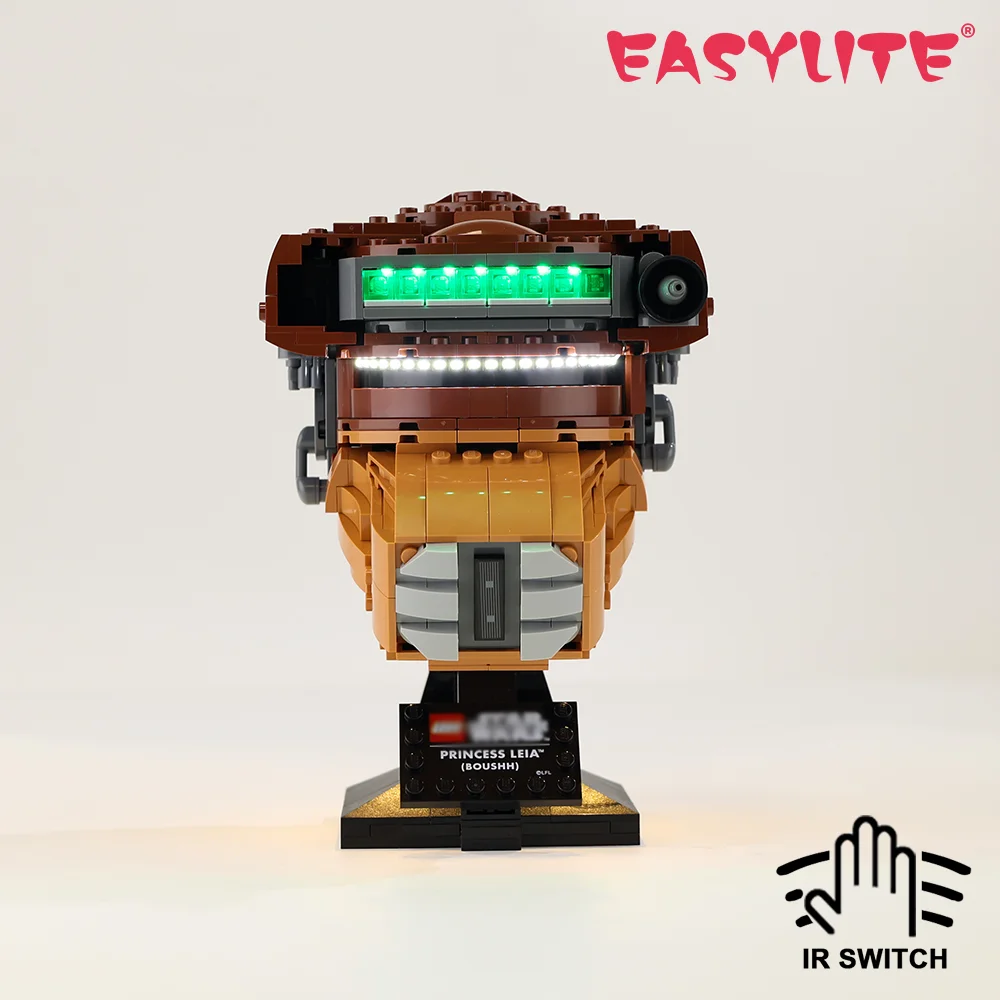 Easylite Led Light Set Per Il 75351 Princess Leia Boush Helmet Star Building Blocks Wars Bricks Kit Di Illuminazione Fai Da Te No Model