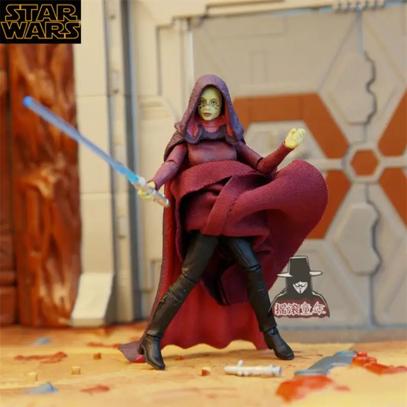 Original 3.75Inch Star Wars Barriss Offee Jedi Knight Collection Action Figure Toys For Children No Box