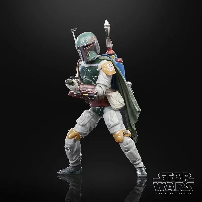 Star Wars Figure The Black Series Boba Fett 40Th Anniversary Return Of The Jedi Mobile Joint Modello Da Collezione Ornamento Giocattolo