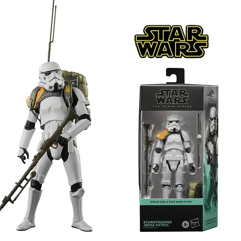 16Cm Star Wars Black Series Storm Trooper Jada Patrol Action Figure Modello Giocattoli Da Collezione Originali