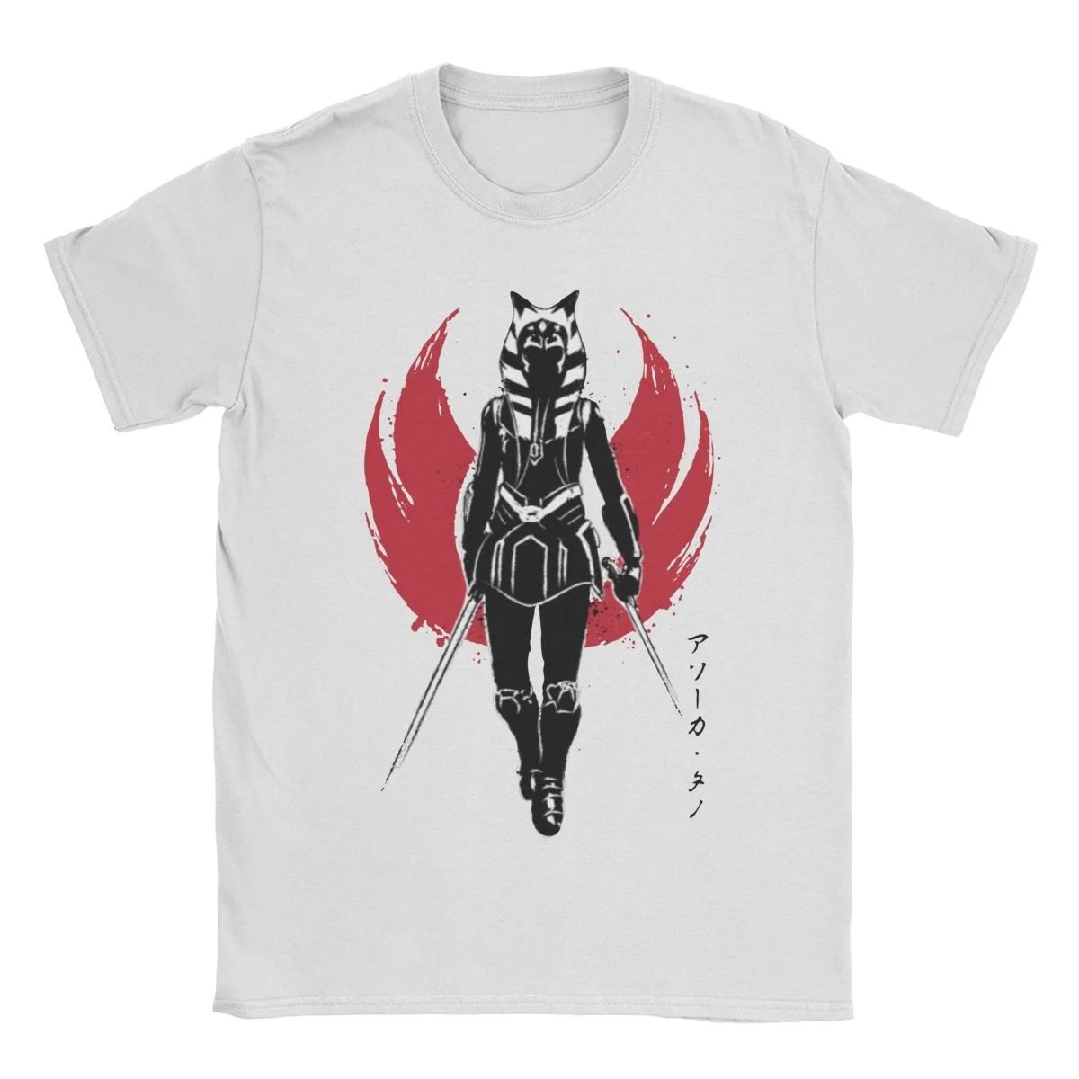 Uomo Donna Star Wars Ahsoka Tan T Shirt Disney Cotton Top Creative Manica Corta O Collo Tees Idea Regalo T-Shirt