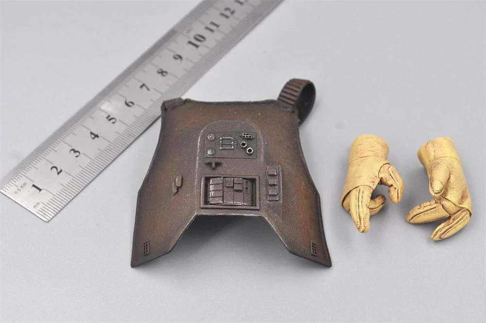 In Vendita 1/6 Wars Of Star Taglie Cacciatore Zuckuss Vecchio Pettorale Petto Armatura Modello A Forma Di Mano Per Accessori Per Bambole Da 12 Pollici