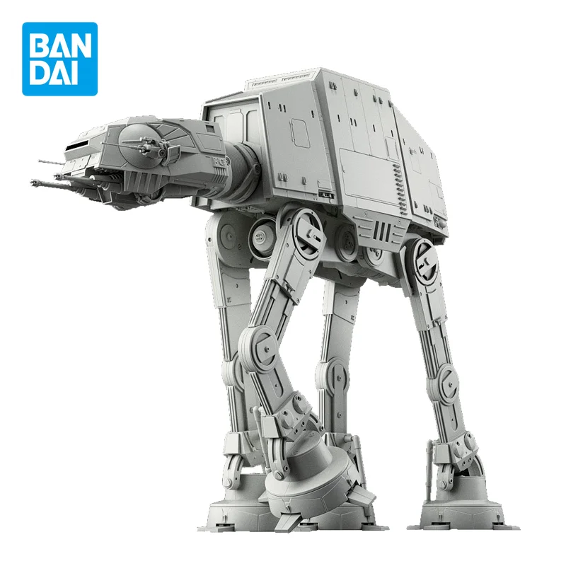 Bandai Genuine Anime 1/144 Star Wars At-At Action Figures Modello Da Collezione Camminatore Corazzato Fuoristrada Giocattoli Regali Per Bambini