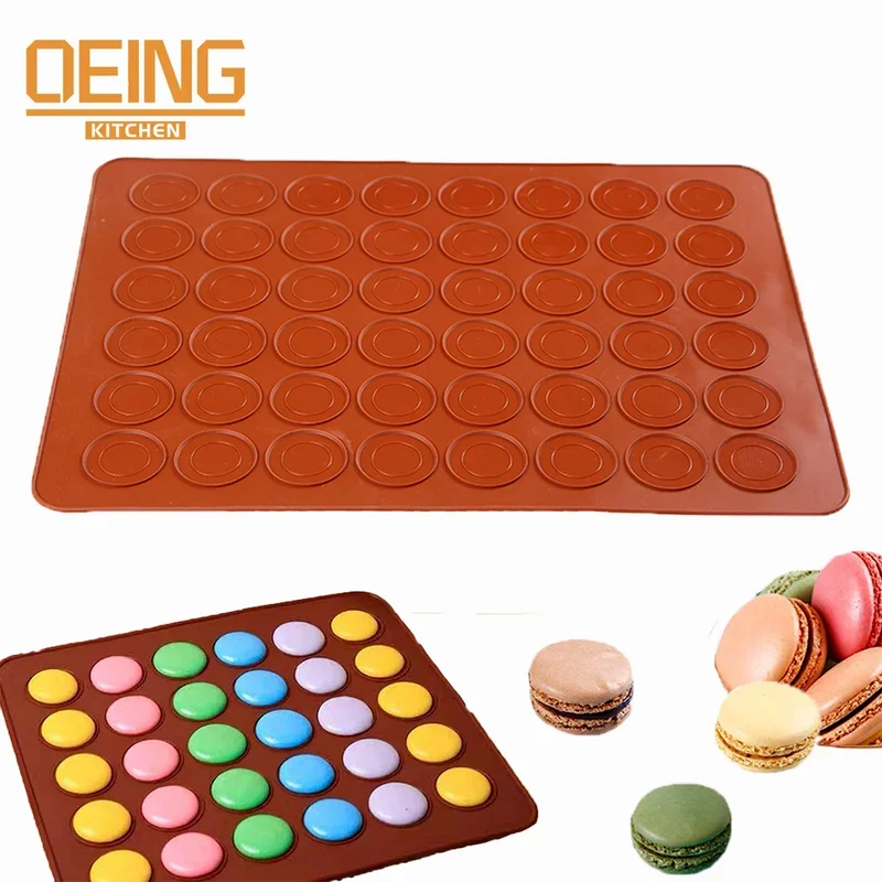 Silicone Antiaderente Macaron Amaretto Cottura Pasticceria Mat Pasticceria Siliconne Cottura Torta Biscotto Stampo E Accessori Da Forno Strumento