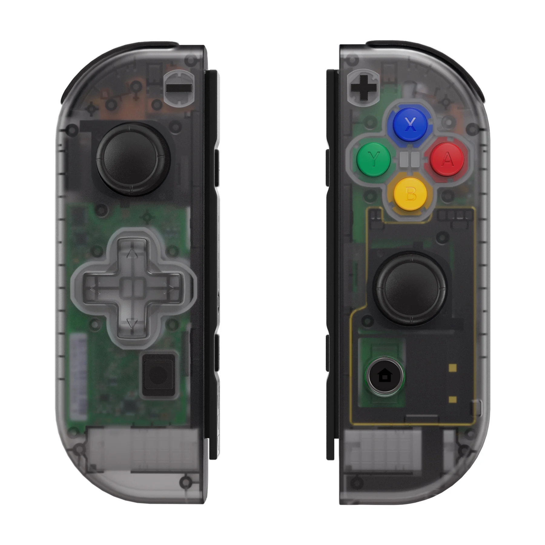 Extremerate Switch Custodia Di Ricambio Per Gamepad Cover Trasparente Trasparente Per Nintend Switch Ns Joycon Controller Oled Joycon
