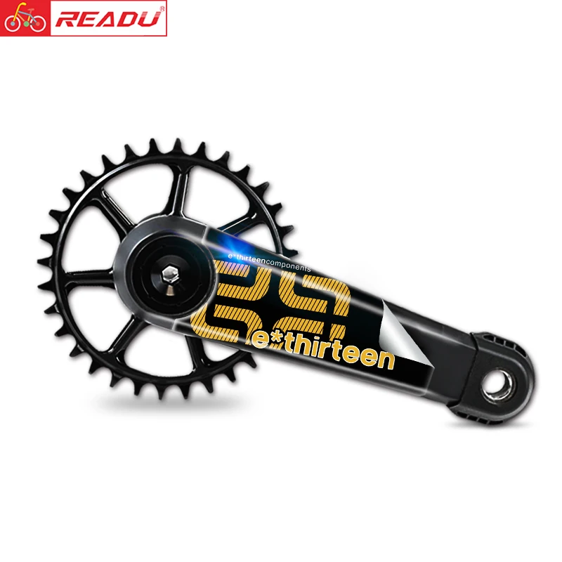 Mountain Bike E13 Lg1R Crank Sticker Am Dh Mtb Crank Decal E. Tredici Adesivi Per Bici