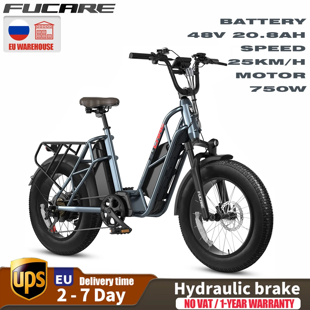 Bicicletta Elettrica Da 20 Pollici 48V 750W Mtb Bici Bicicletta Elettrica Spedizione Gratuita Bici Da Strada In Alluminio E-Bike