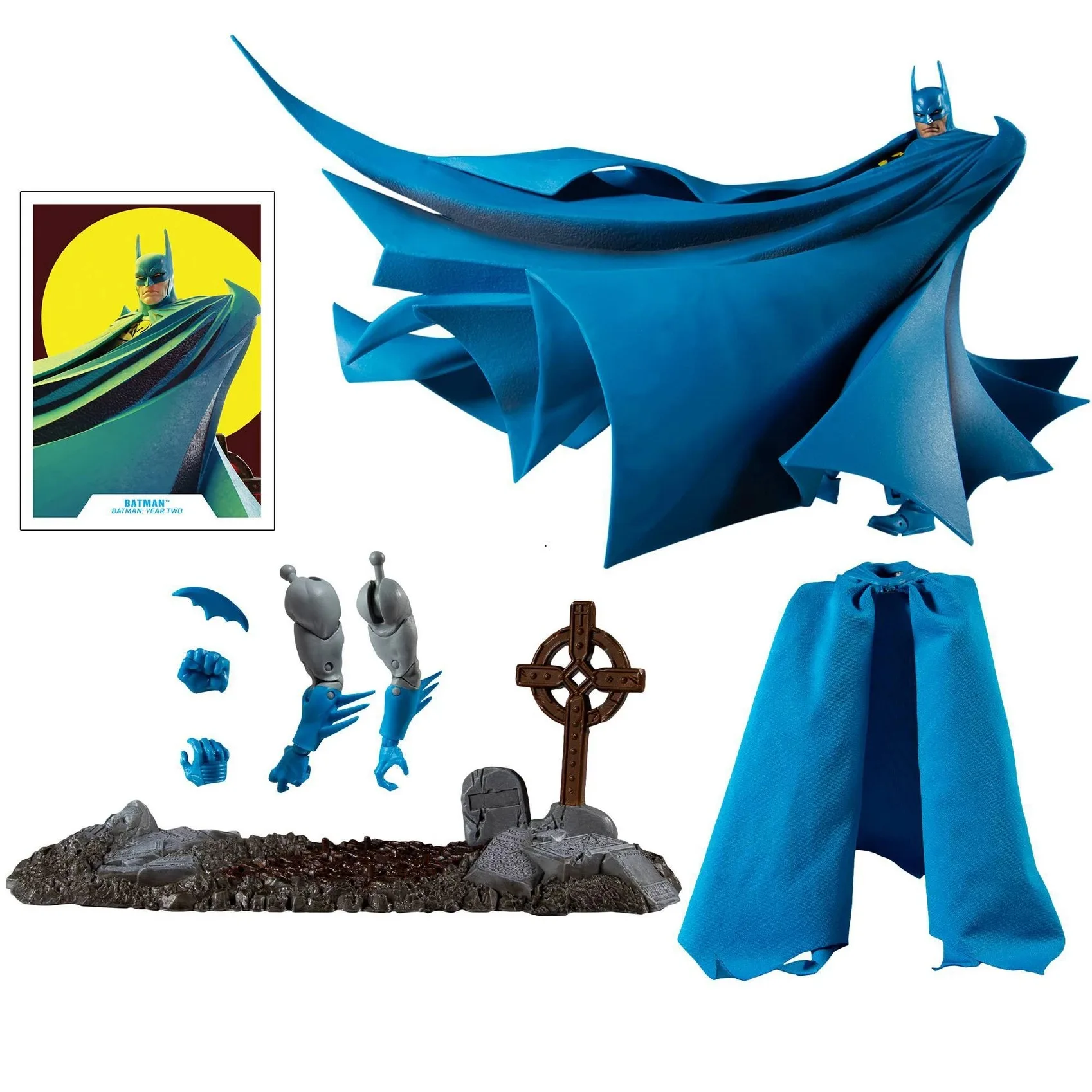 Spot Mcfarlane Dc Comic Doll Batman Anno 2 Action Figure Collection Model
