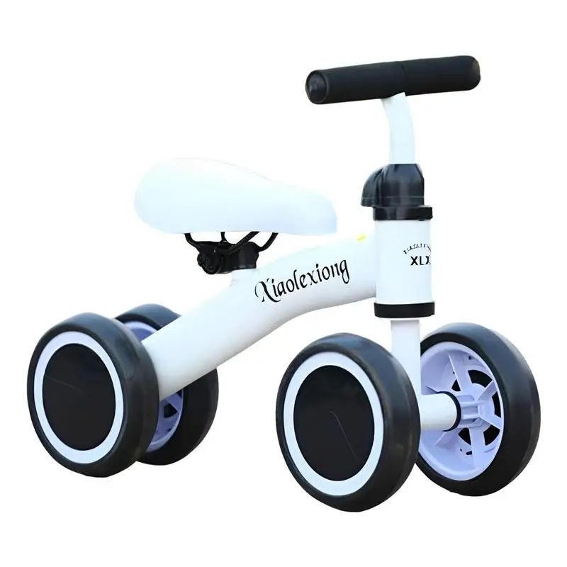 Baby Balance Bike Baby Bike Per 1-3 Anni Ragazzi Ragazze 12-36 Mesi Bambino Balance Bike 4 Ruote Bambino Prima Bici Prima Bici