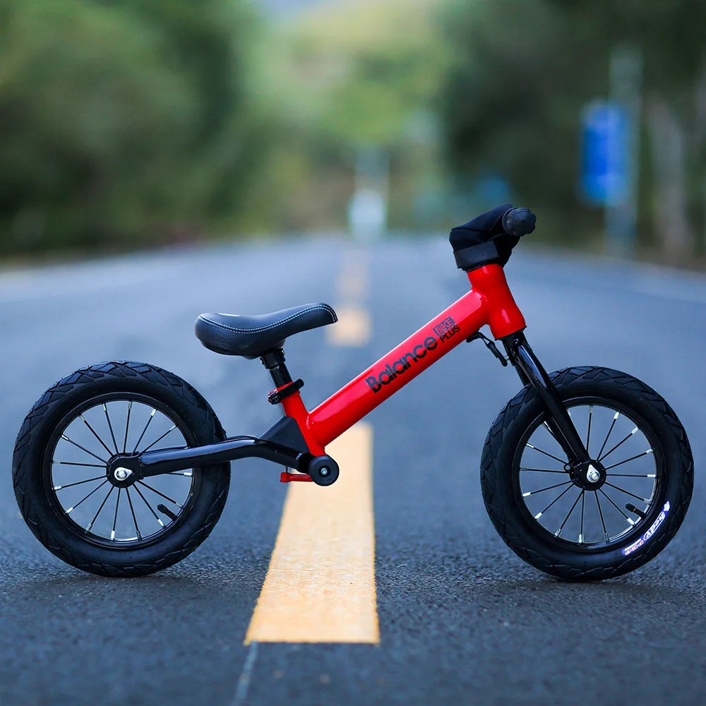 New Children'S Balance Car 2-6 Anni Cool Gonfiabile Pedalless Scooter Scooter Balance Car 12 Pollici